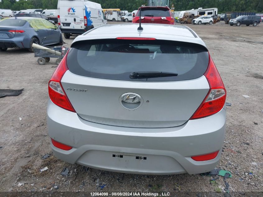 2014 Hyundai Accent Gl VIN: KMHCT5AE4EU172684 Lot: 12064098