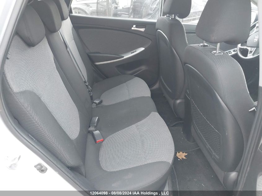 2014 Hyundai Accent Gl VIN: KMHCT5AE4EU172684 Lot: 12064098