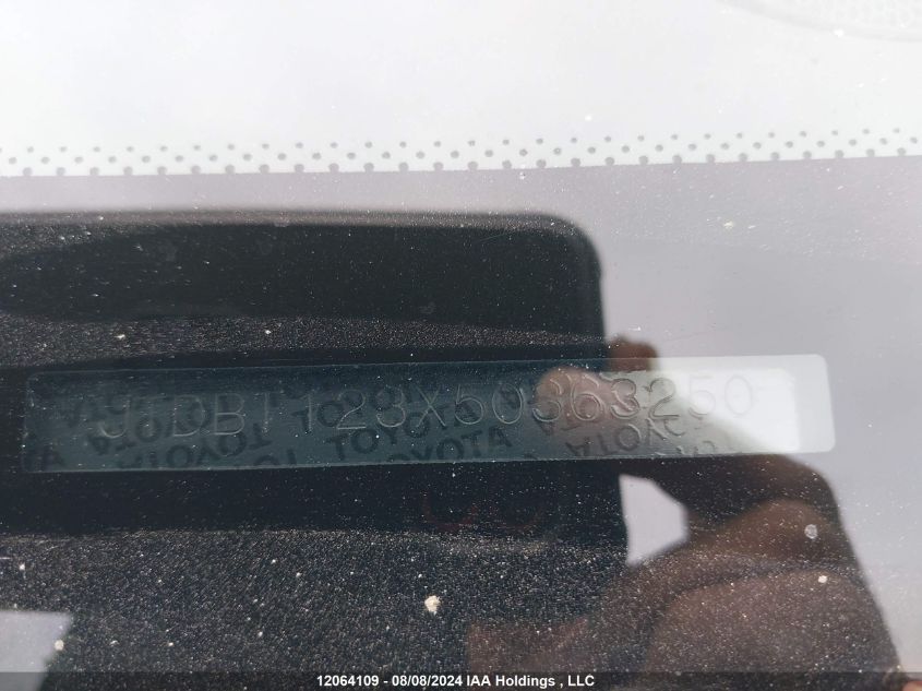 2005 Toyota Echo VIN: JTDBT123X50363250 Lot: 12064109