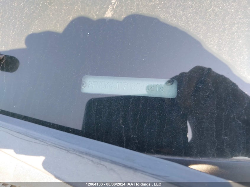 2013 Ford Edge Sel VIN: 2FMDK4JC7DBC43218 Lot: 12064133