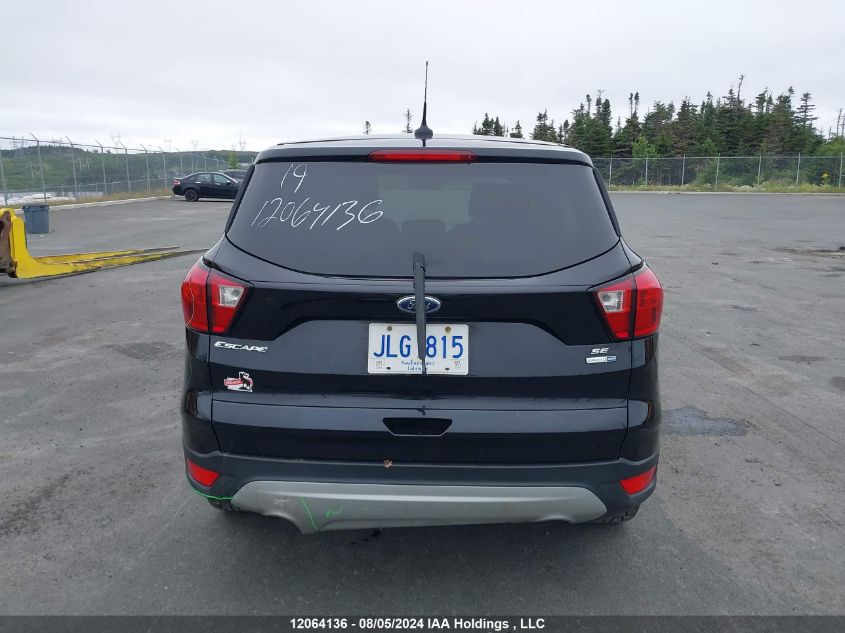 2019 Ford Escape Se VIN: 1FMCU9GD6KUC40465 Lot: 12064136