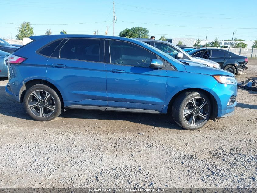 2019 Ford Edge St VIN: 2FMPK4AP1KBB90965 Lot: 12064139