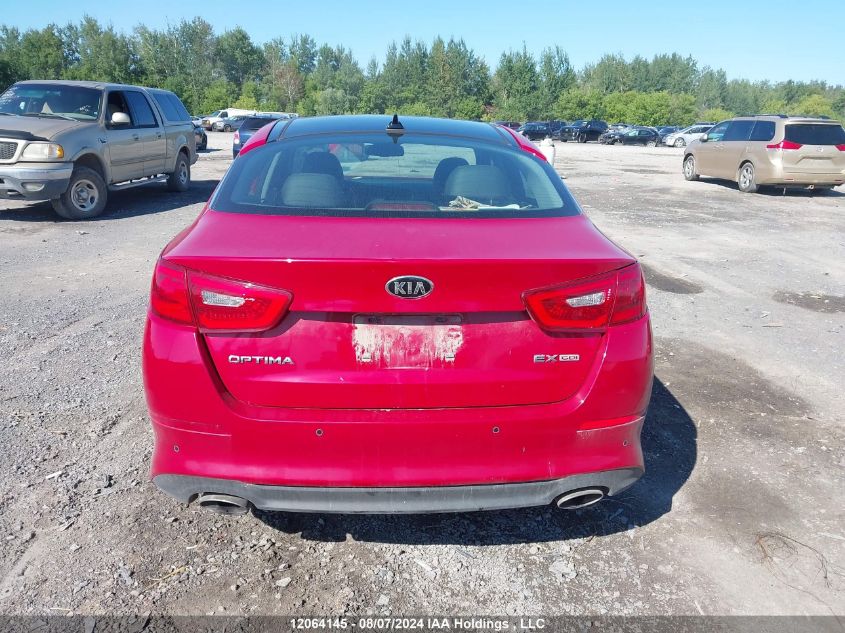 2015 Kia Optima VIN: KNAGN4A79F5567982 Lot: 12064145