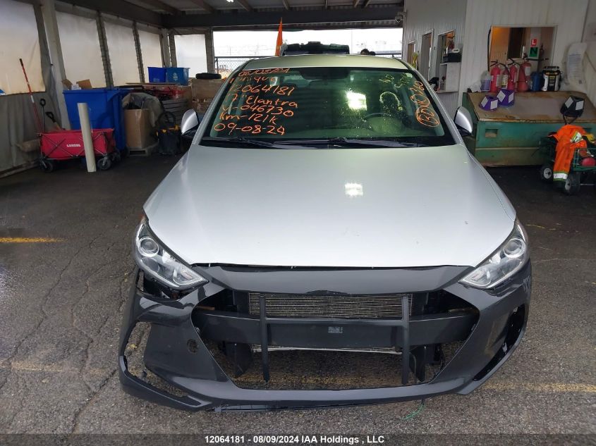 2017 Hyundai Elantra Le VIN: 5NPD74LF8HH046730 Lot: 12064181