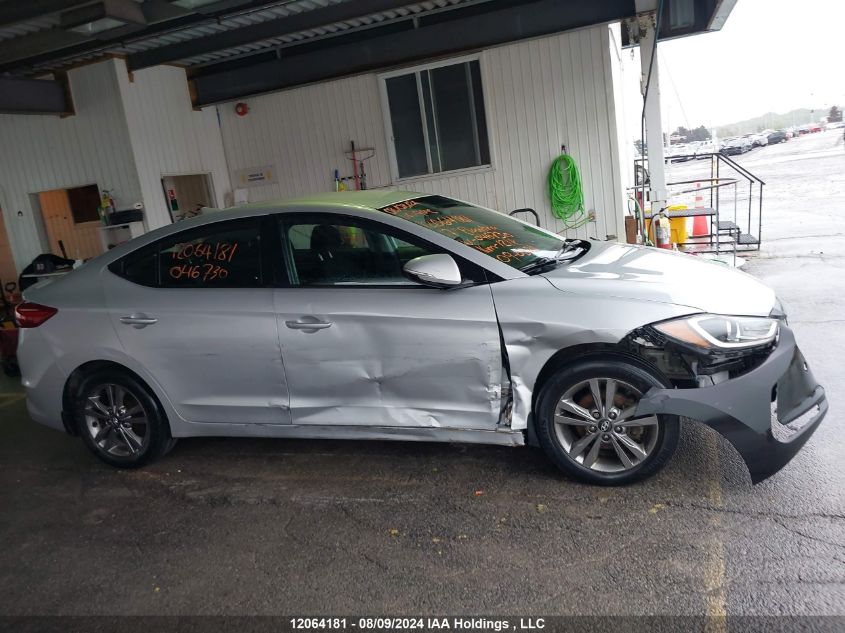 2017 Hyundai Elantra Le VIN: 5NPD74LF8HH046730 Lot: 12064181