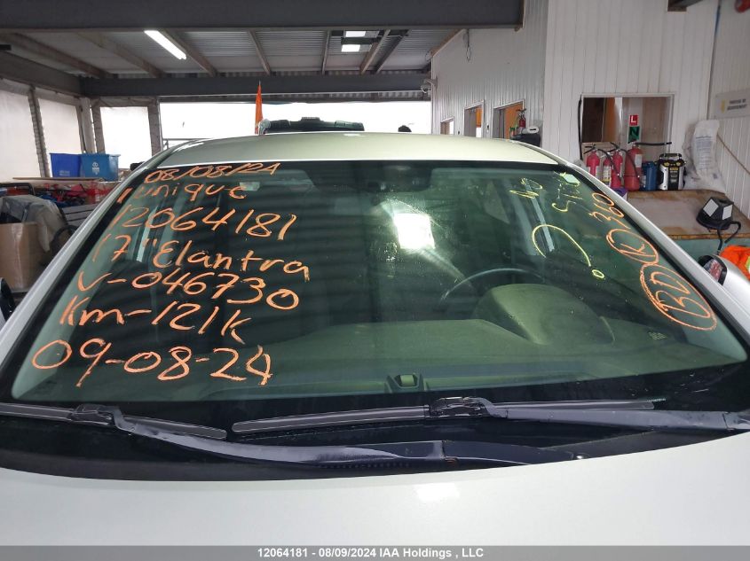 2017 Hyundai Elantra Le VIN: 5NPD74LF8HH046730 Lot: 12064181