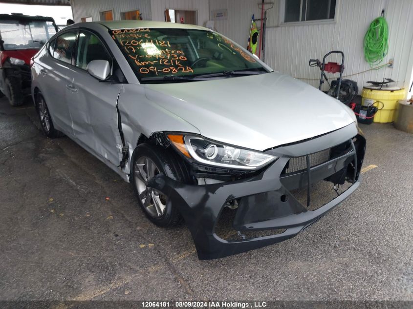 2017 Hyundai Elantra Le VIN: 5NPD74LF8HH046730 Lot: 12064181