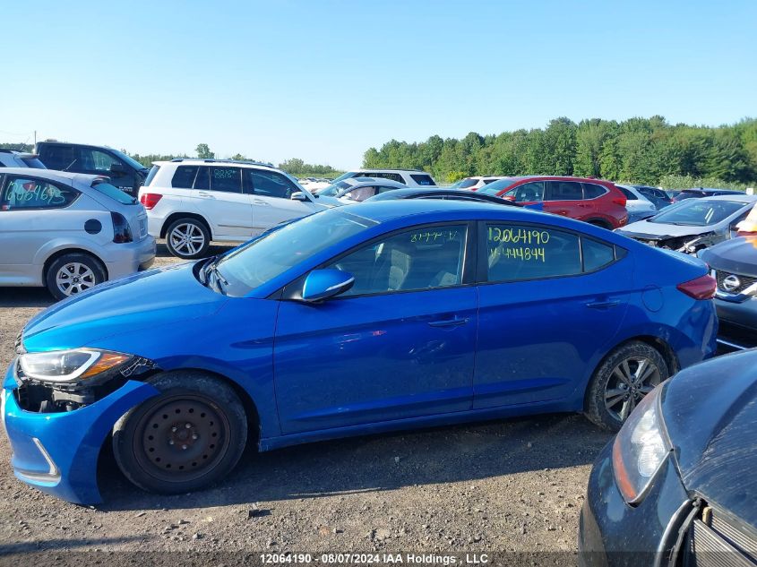 2018 Hyundai Elantra Gl VIN: KMHD84LF2JU444844 Lot: 12064190