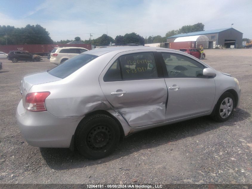 2008 Toyota Yaris VIN: JTDBT923181289391 Lot: 12064191