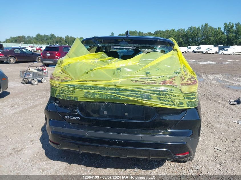 2022 Nissan Kicks VIN: 3N1CP5BVXNL501778 Lot: 12064199