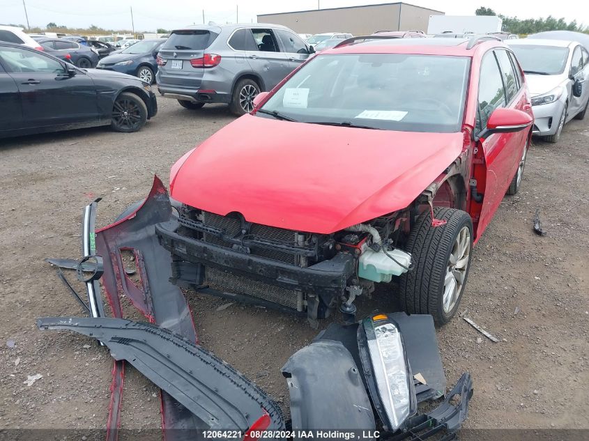 3VW117AU3KM509816 2019 Volkswagen Golf Sportwagen S