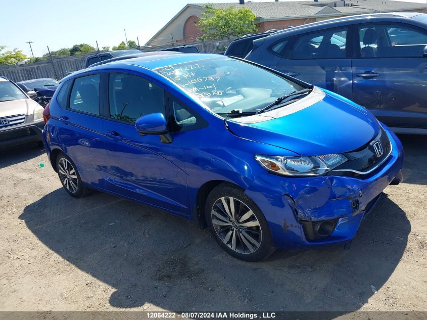 2016 Honda Fit VIN: 3HGGK5H79GM106737 Lot: 12064222