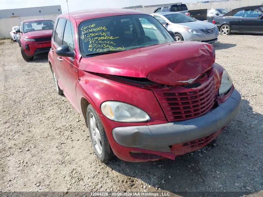 2002 Chrysler Pt Cruiser VIN: 3C4FY58B42T290058 Lot: 12064226