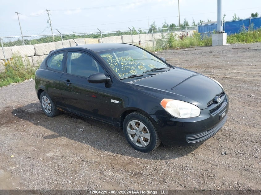 KMHCN35C19U127361 2009 Hyundai Accent Se auction photo 1