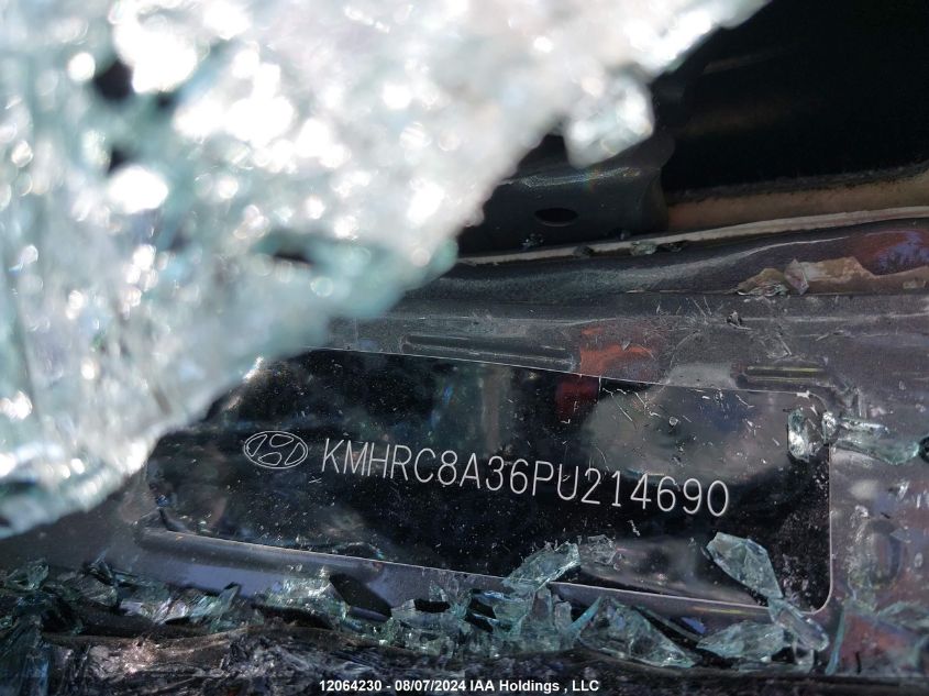 2023 Hyundai Venue VIN: KMHRC8A36PU214690 Lot: 12064230