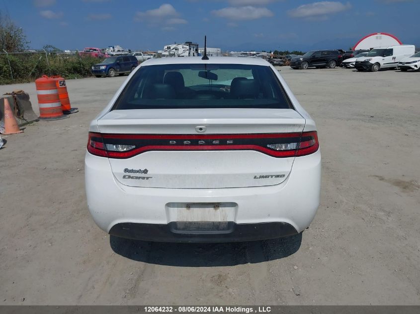 2013 Dodge Dart Limited/Gt VIN: 1C3CDFCA3DD171966 Lot: 12064232