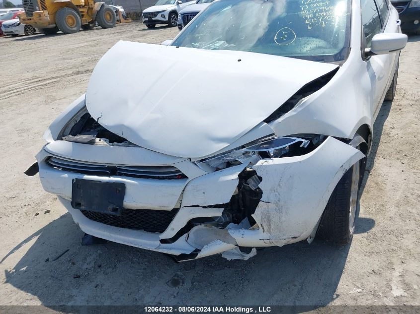 2013 Dodge Dart Limited/Gt VIN: 1C3CDFCA3DD171966 Lot: 12064232