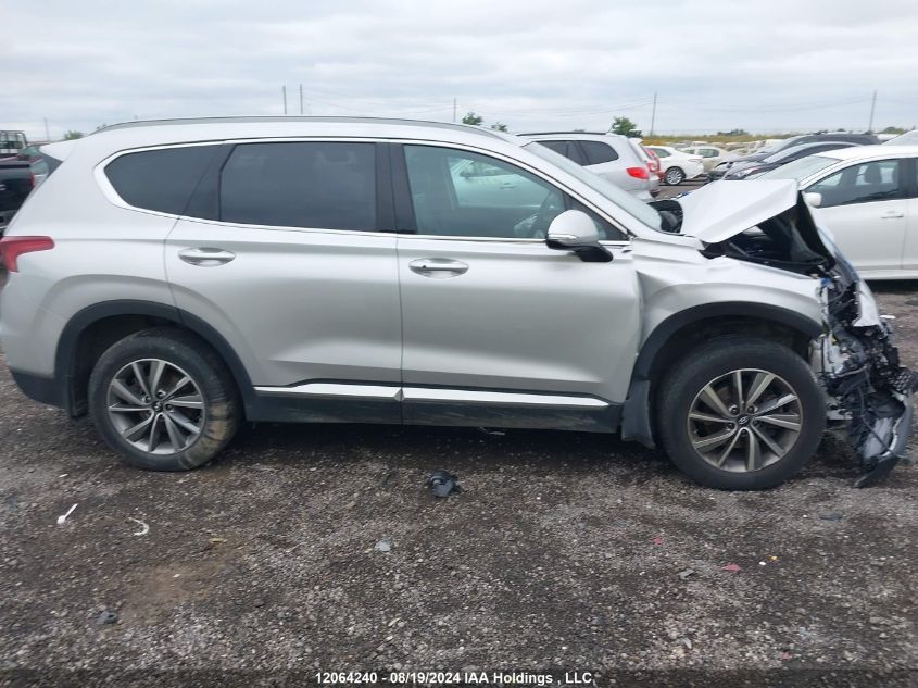 2019 Hyundai Santa Fe VIN: 5NMS3CAD6KH121766 Lot: 12064240