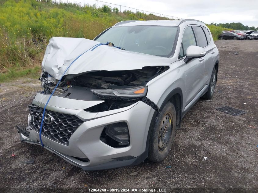 2019 Hyundai Santa Fe VIN: 5NMS3CAD6KH121766 Lot: 12064240