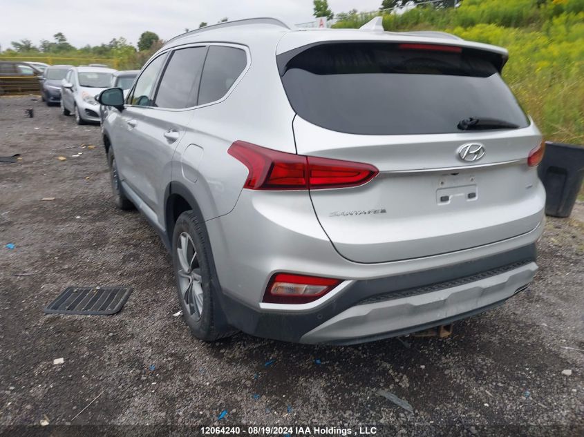 2019 Hyundai Santa Fe VIN: 5NMS3CAD6KH121766 Lot: 12064240