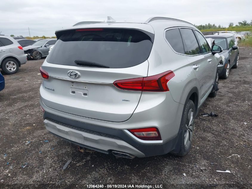 2019 Hyundai Santa Fe VIN: 5NMS3CAD6KH121766 Lot: 12064240