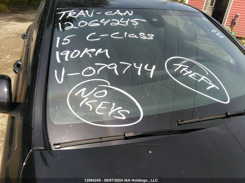 2015 Mercedes-Benz C-Class VIN: 55SWF4KB2FU079744 Lot: 12064245