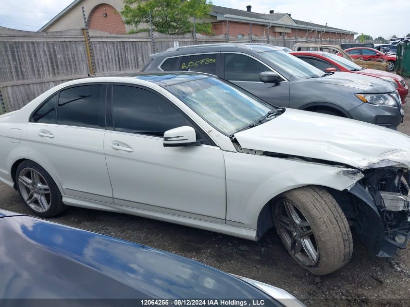 2011 Mercedes-Benz C-Class VIN: WDDGF8HB7BA495673 Lot: 12064255