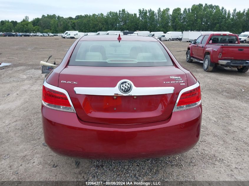 2010 Buick Lacrosse VIN: 1G4GK5EG0AF225489 Lot: 12064277