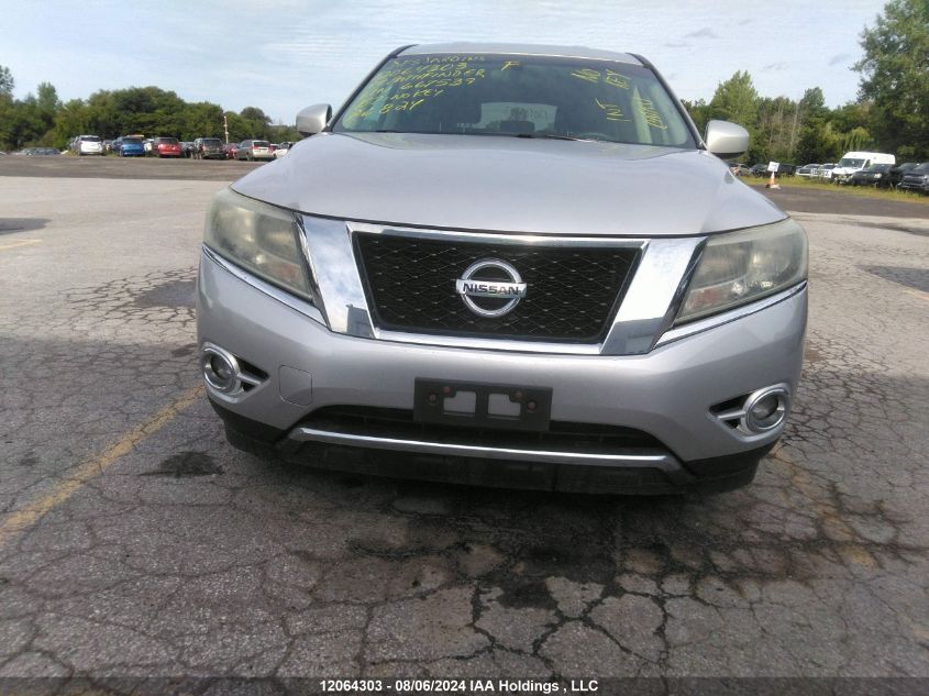 2014 Nissan Pathfinder S/Sv/Sl/Platinum VIN: 5N1AR2MN8EC667539 Lot: 12064303