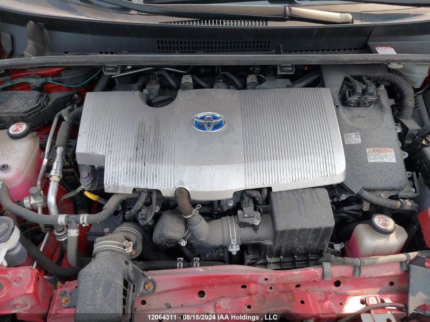 2019 Toyota Prius VIN: JTDKARFUXK3087444 Lot: 12064311