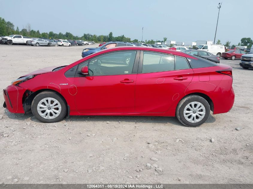 2019 Toyota Prius VIN: JTDKARFUXK3087444 Lot: 12064311