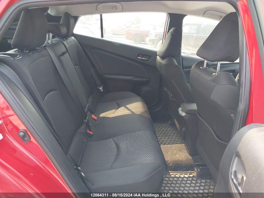 2019 Toyota Prius VIN: JTDKARFUXK3087444 Lot: 12064311