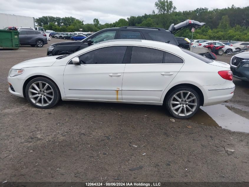 2012 Volkswagen Passat Cc VIN: WVWNN9AN9CE511851 Lot: 12064324