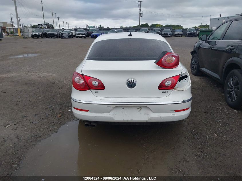 2012 Volkswagen Passat Cc VIN: WVWNN9AN9CE511851 Lot: 12064324