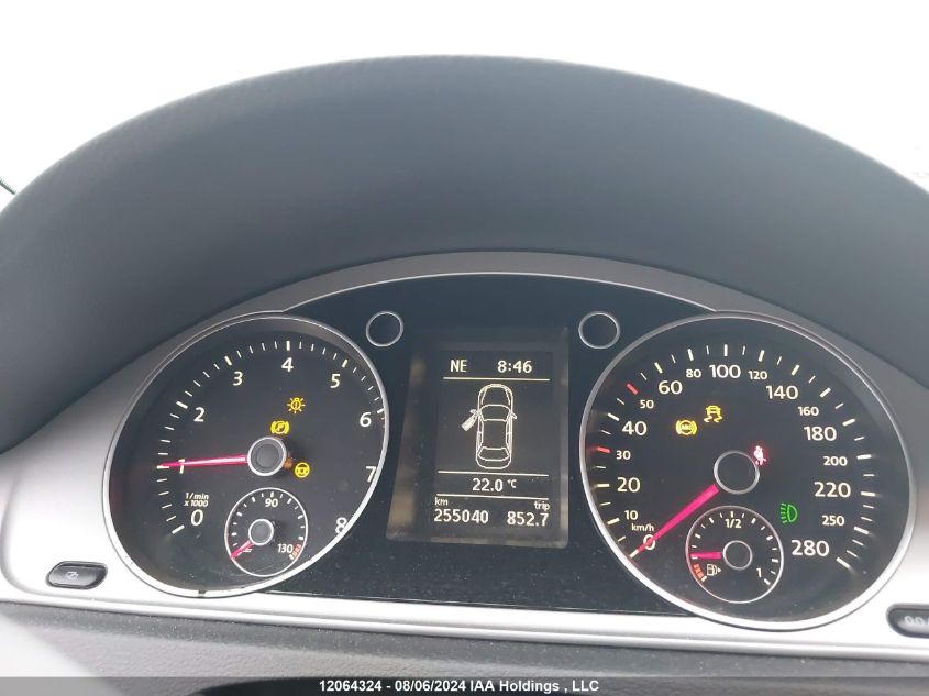 2012 Volkswagen Passat Cc VIN: WVWNN9AN9CE511851 Lot: 12064324