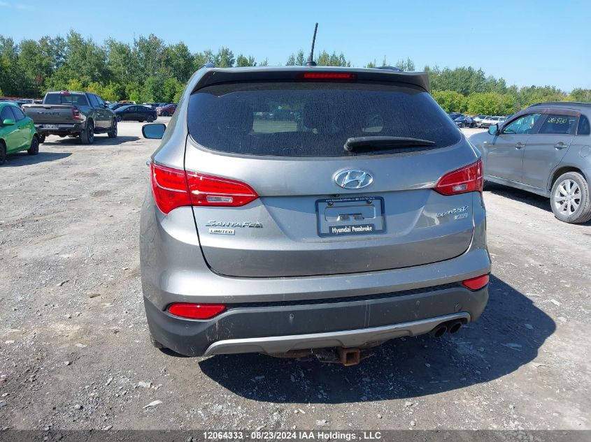 2015 Hyundai Santa Fe Sport 2.0T Limited VIN: 5XYZUDLA8FG273438 Lot: 12064333