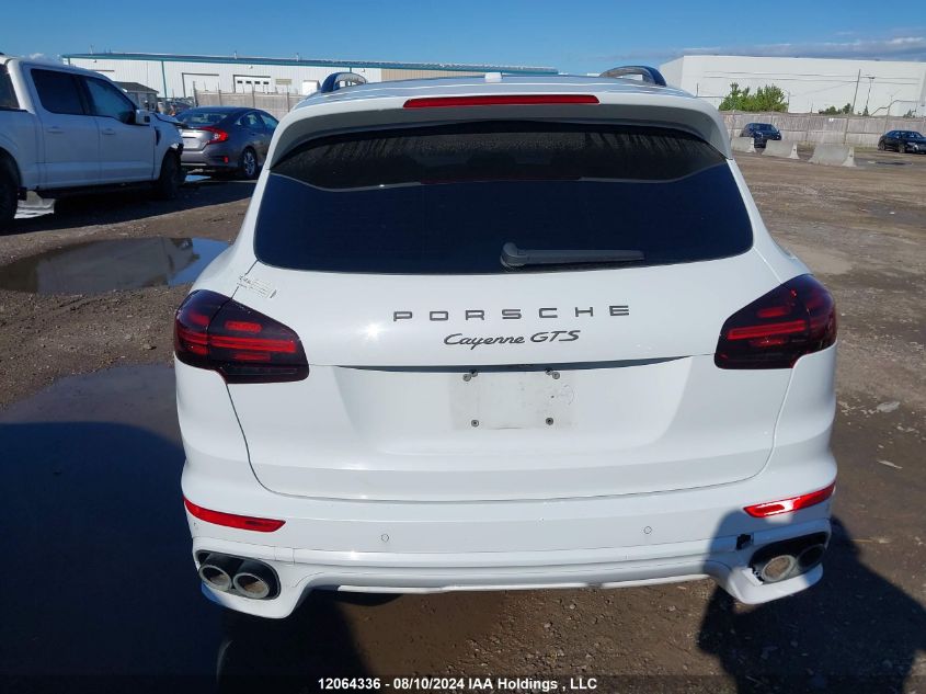 2017 Porsche Cayenne VIN: WP1AD2A24HLA81792 Lot: 12064336