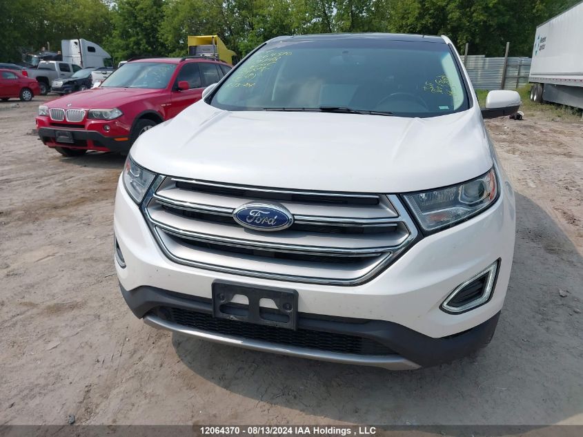 2018 Ford Edge Sel VIN: 2FMPK3J91JBC03448 Lot: 12064370