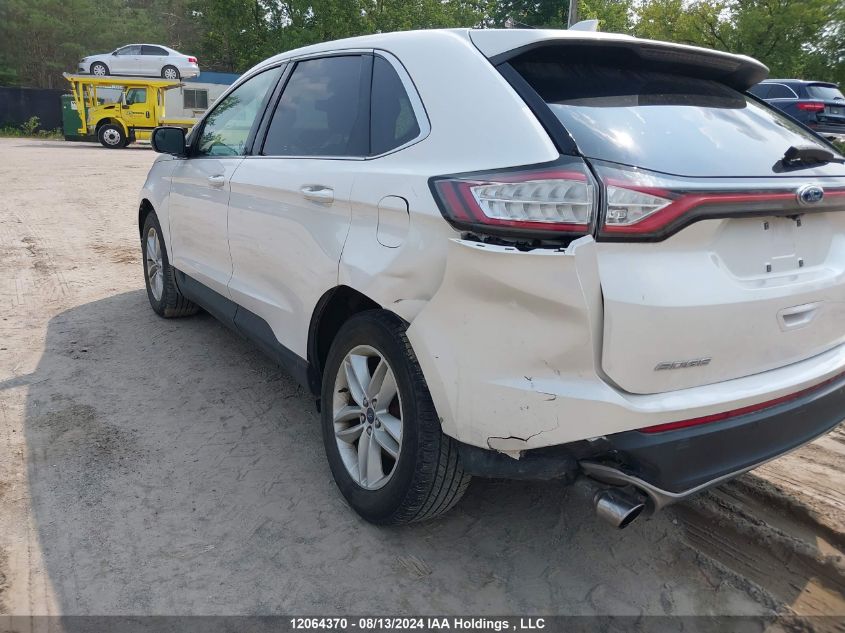 2018 Ford Edge Sel VIN: 2FMPK3J91JBC03448 Lot: 12064370