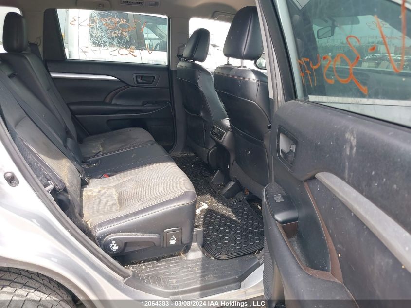 2016 Toyota Highlander VIN: 5TDBKRFH2GS305477 Lot: 12064383