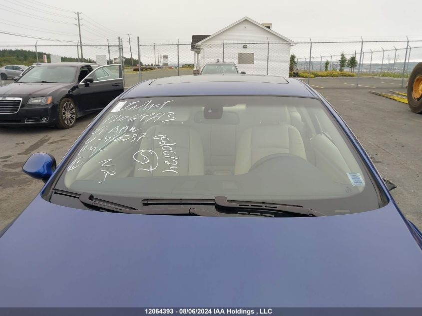 2009 BMW 3 Series VIN: WBAWC33569P470237 Lot: 12064393