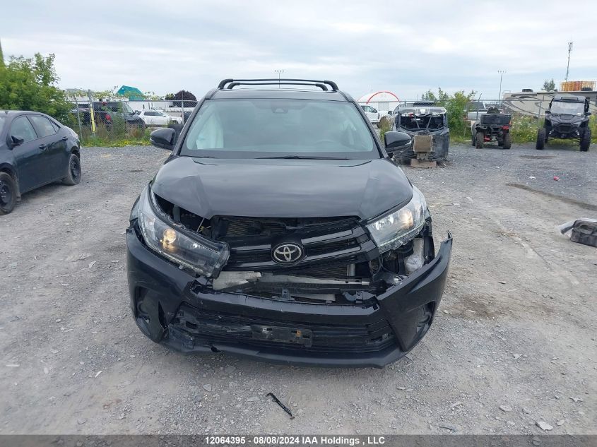 2019 Toyota Highlander VIN: 5TDJZRFH4KS619146 Lot: 12064395