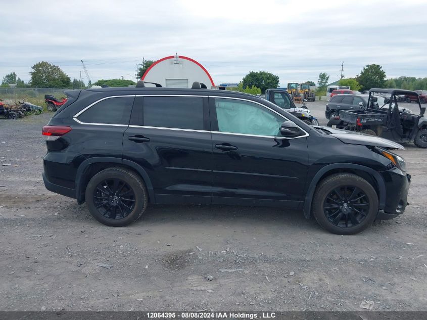 2019 Toyota Highlander VIN: 5TDJZRFH4KS619146 Lot: 12064395