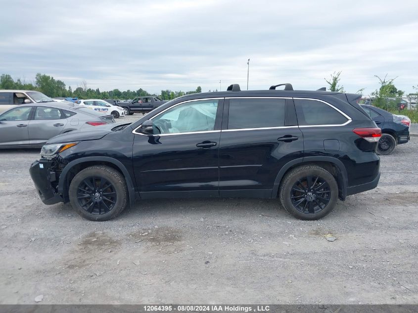 2019 Toyota Highlander VIN: 5TDJZRFH4KS619146 Lot: 12064395