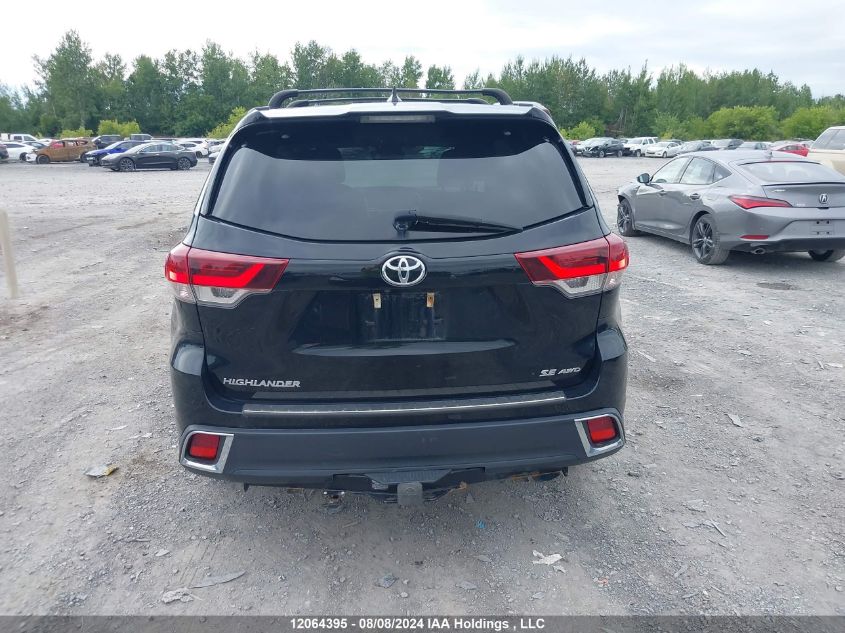 2019 Toyota Highlander VIN: 5TDJZRFH4KS619146 Lot: 12064395