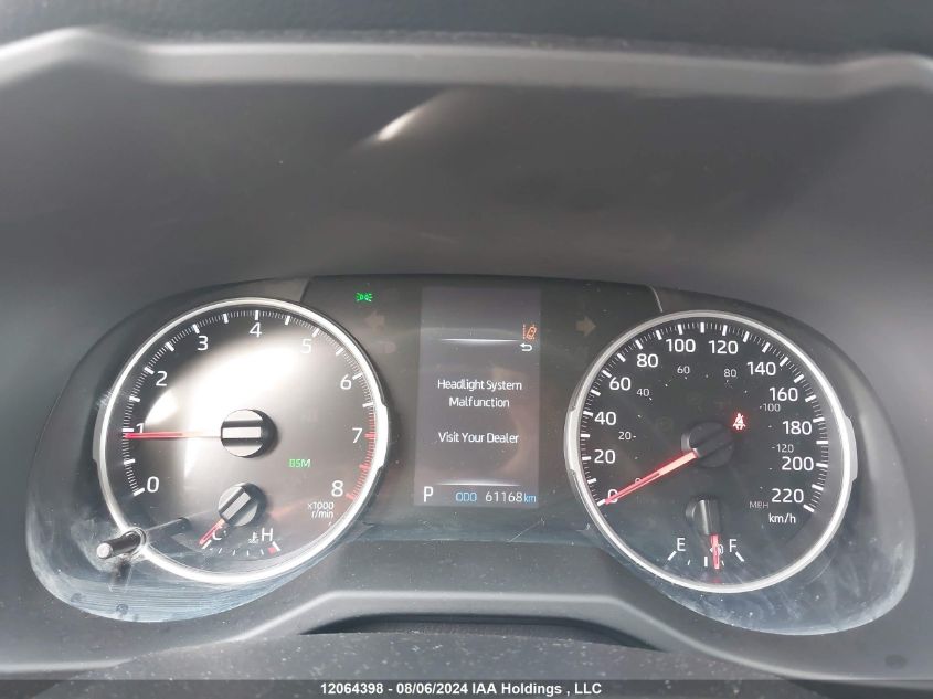 2022 Toyota Rav4 Xle/Xle Premium VIN: 2T3R1RFV1NC262903 Lot: 12064398