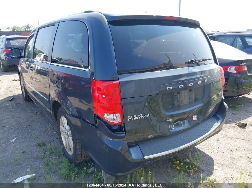 2013 Dodge Grand Caravan Crew VIN: 2C4RDGDG2DR752905 Lot: 12064404