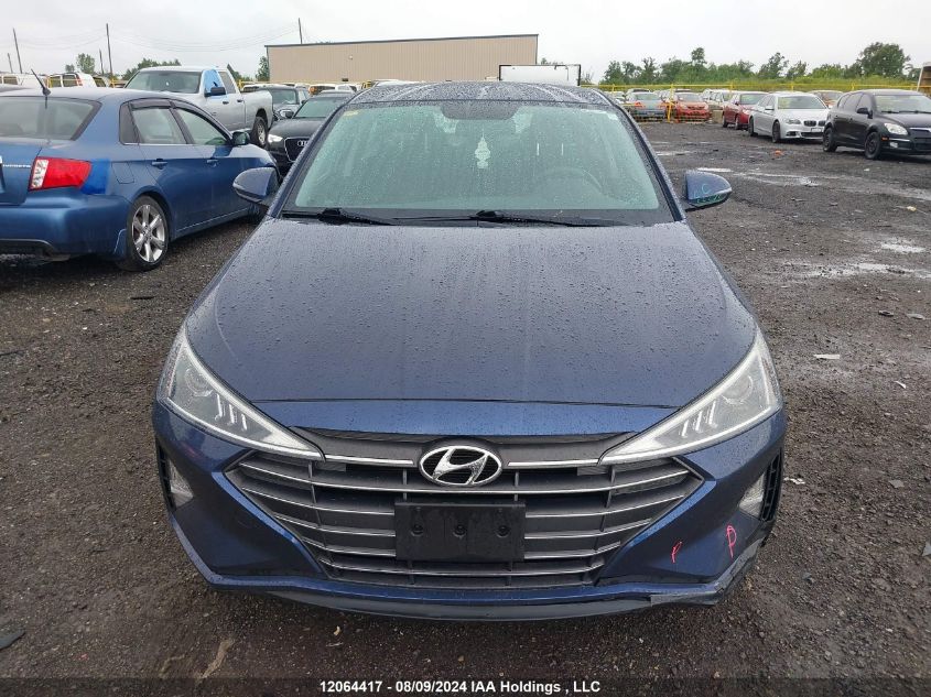 2019 Hyundai Elantra Preferred VIN: KMHD84LF2KU805717 Lot: 12064417