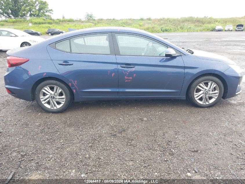 2019 Hyundai Elantra Preferred VIN: KMHD84LF2KU805717 Lot: 12064417