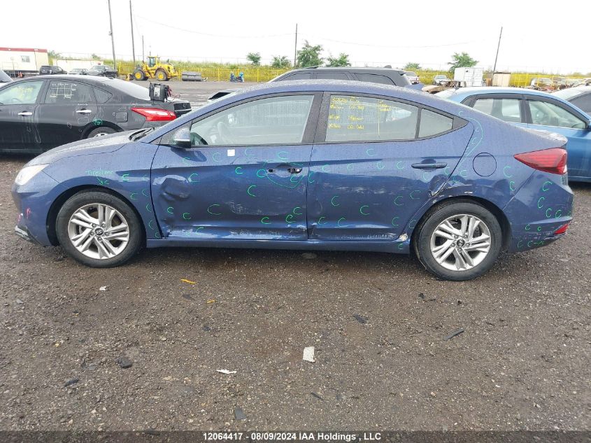 2019 Hyundai Elantra Preferred VIN: KMHD84LF2KU805717 Lot: 12064417